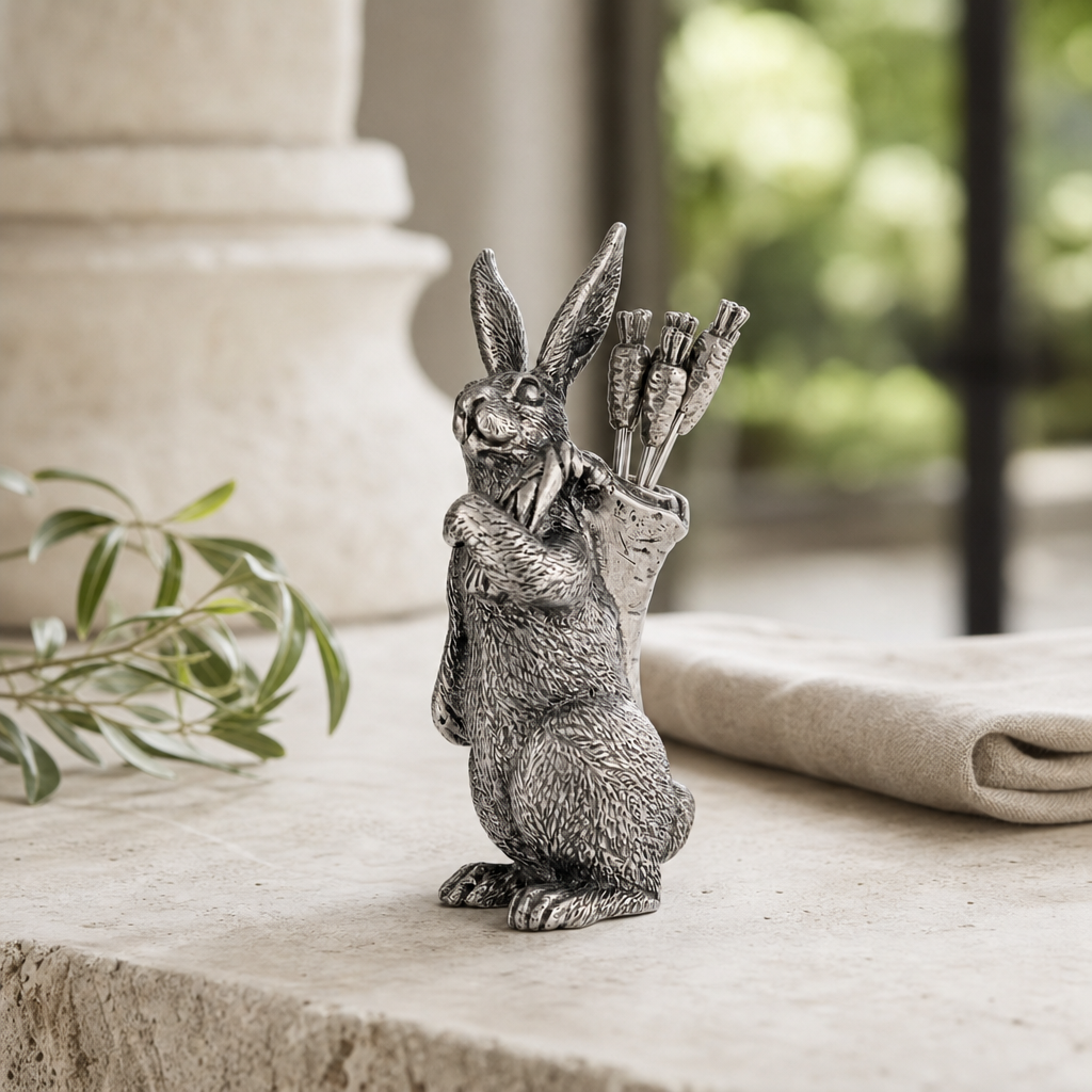 Rabbit with Carrot Picks