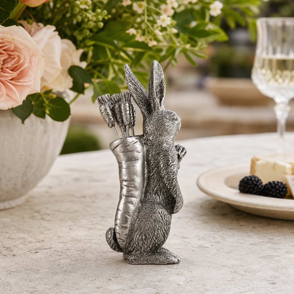 Rabbit with Carrot Picks