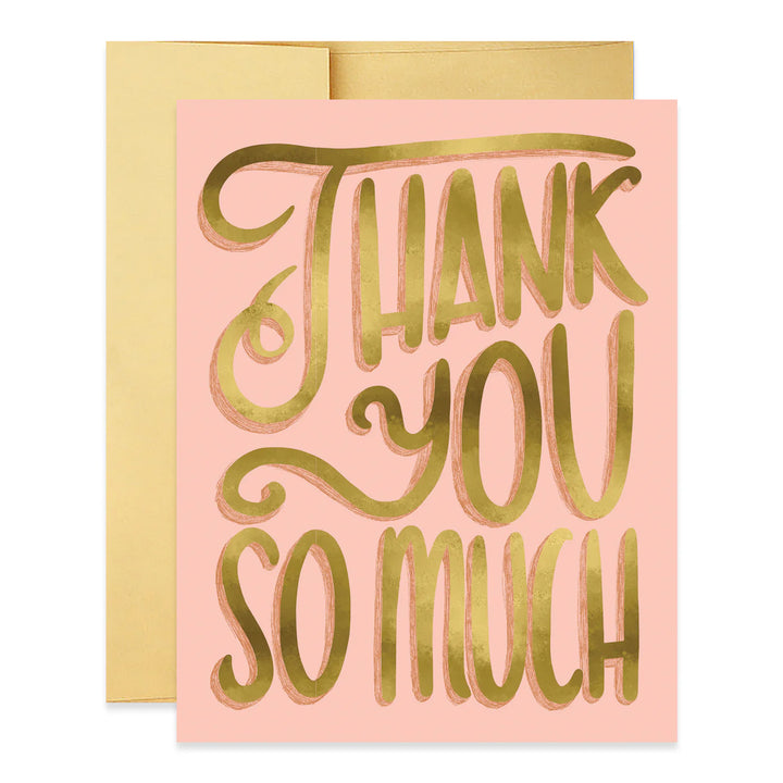 Lettering Thank You - Boxed Set Of 6