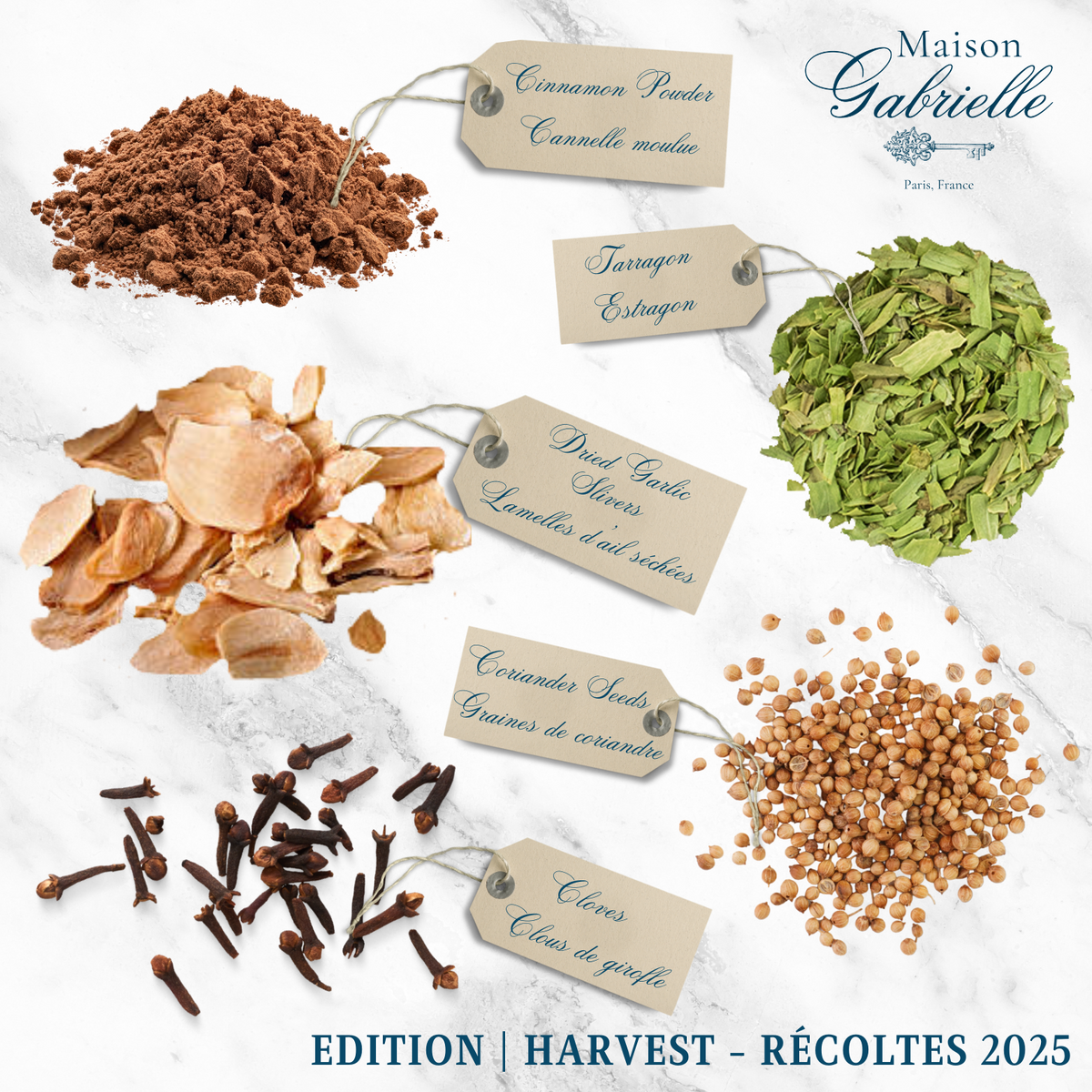 Maison Gabrielle Les 4 Saisons - Seasonal Spice Subscription