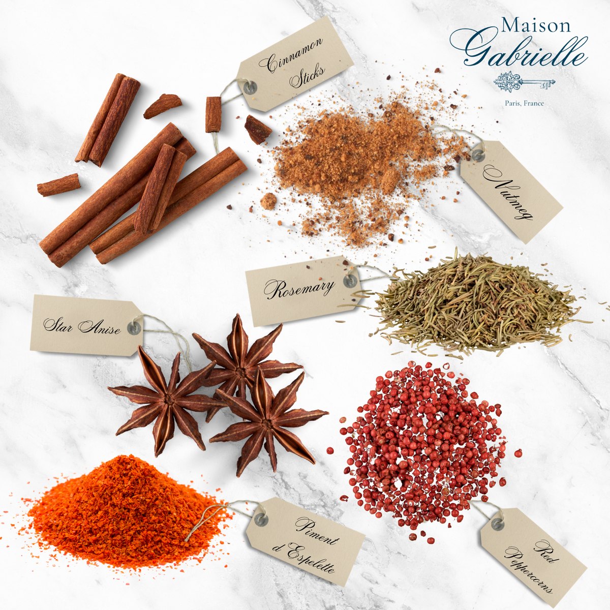 Maison Gabrielle Signature 6 - Seasonal Spice Subscription