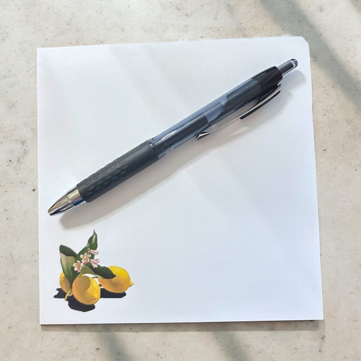 Lemons Note Pad