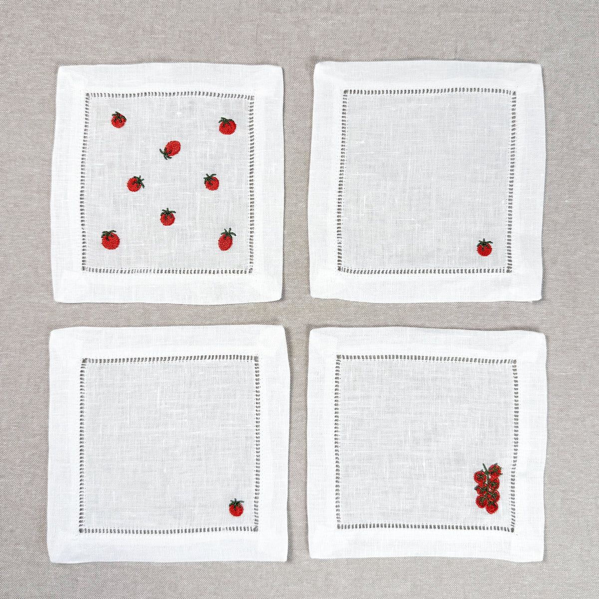 Tomato Cocktail Napkins