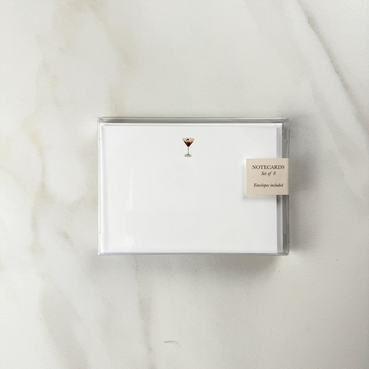 Espresso Martini Note Card Set