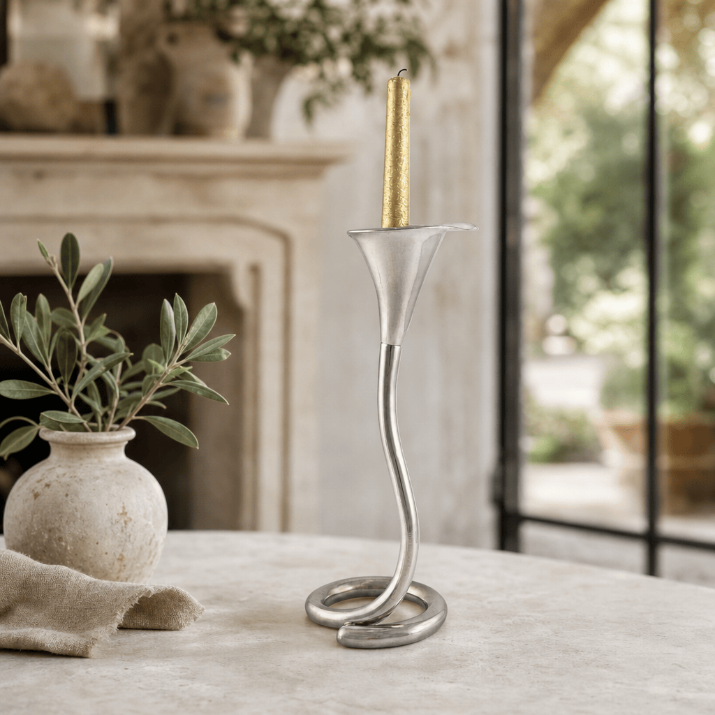 Lily Candlestick Tall