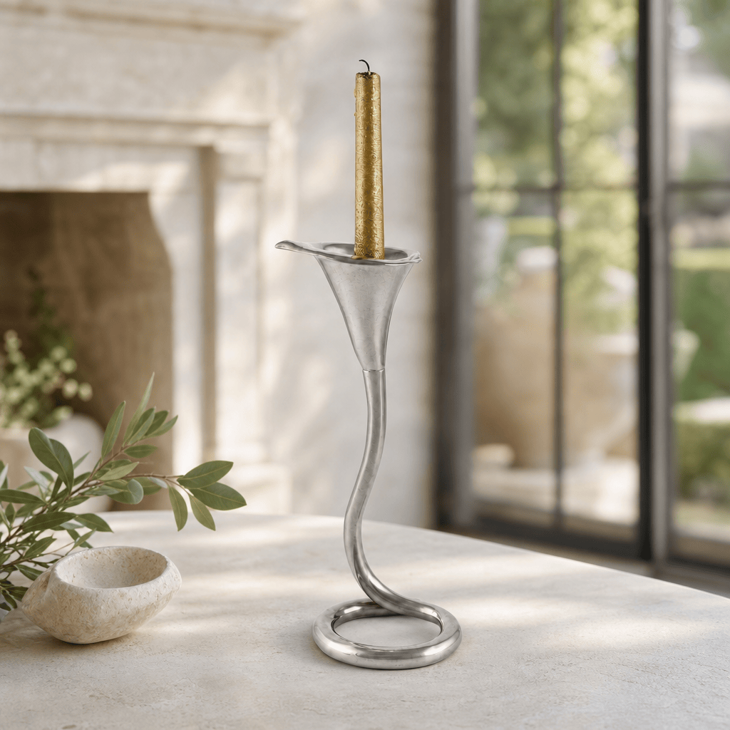 Lily Candlestick Tall