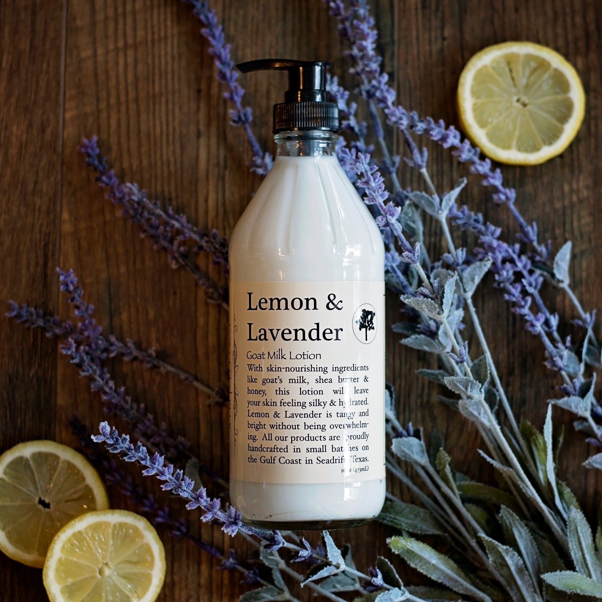 Loción de leche de cabra de 16 oz