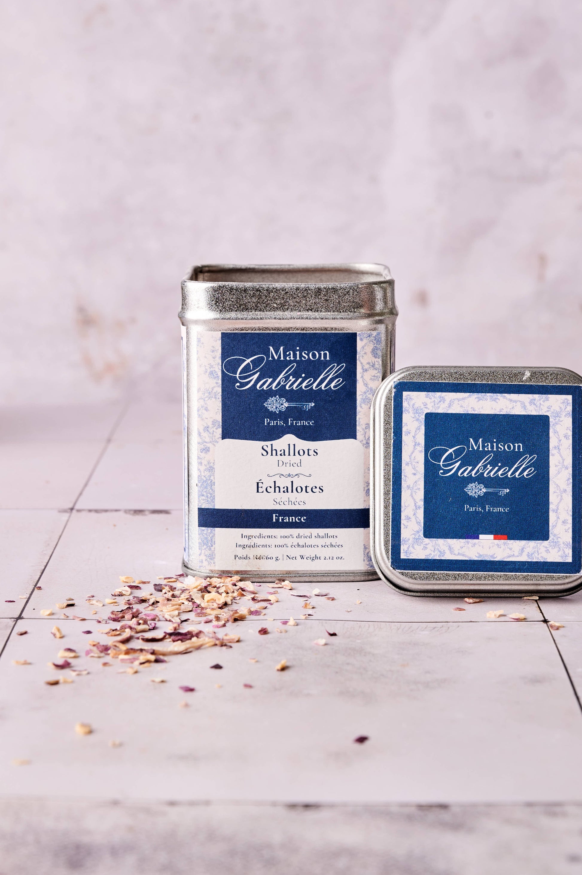 Maison Gabrielle- Shallots Épicière Tin 60 G