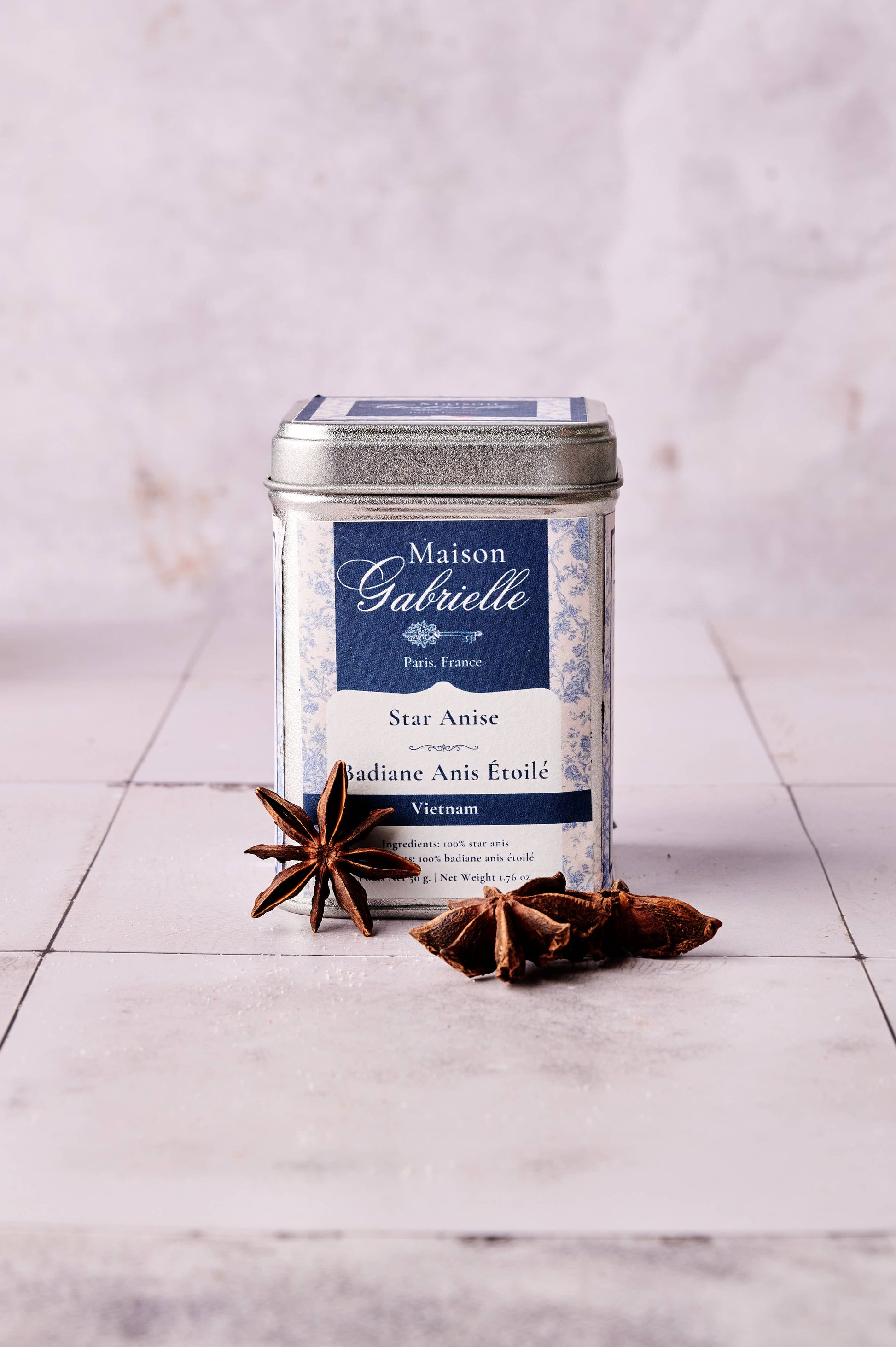 Maison Gabrielle- Star Anise Epicerie tin 50g