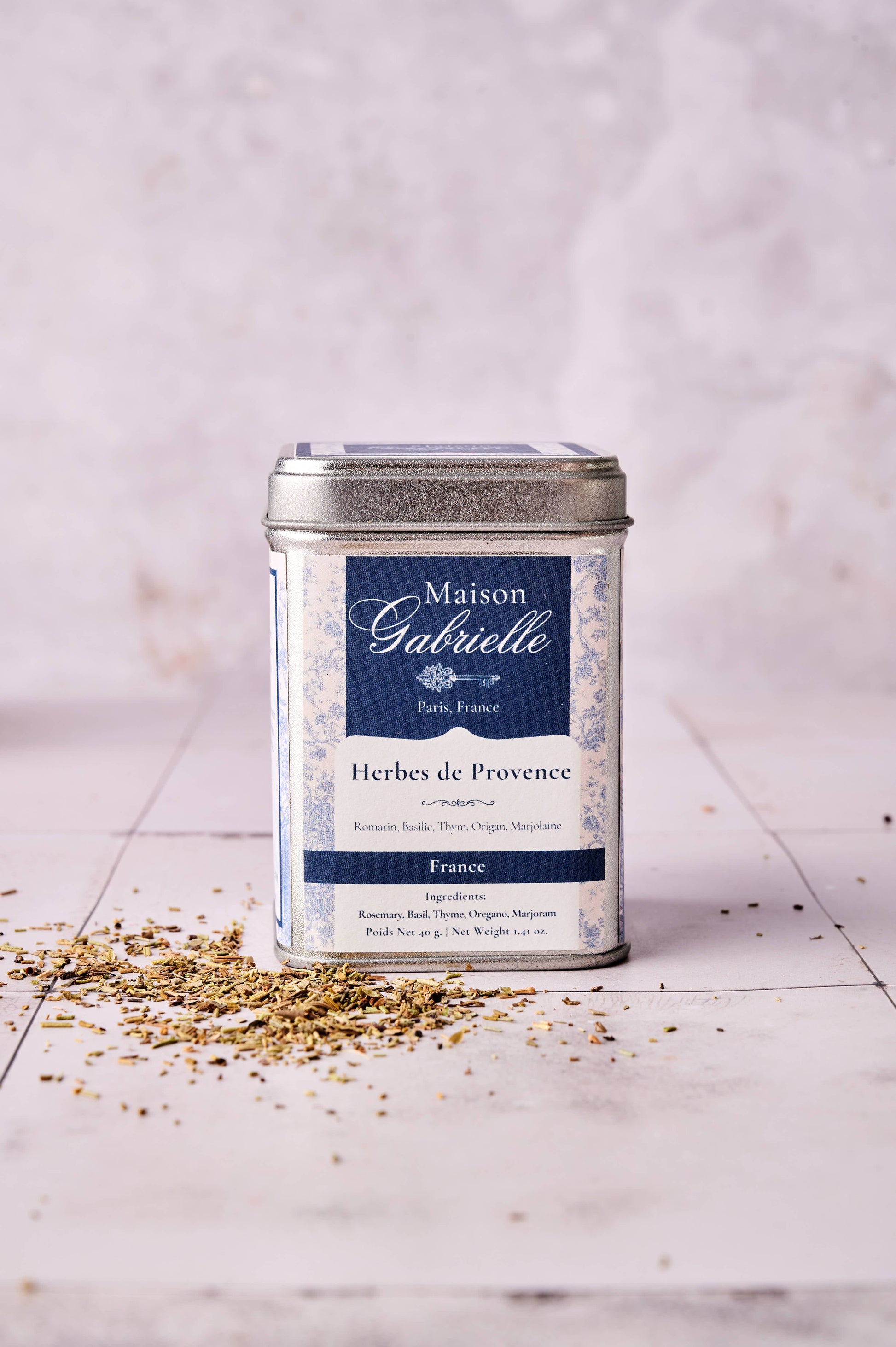 Maison Gabrielle- Herbes De Provence Epicerie tin 40g