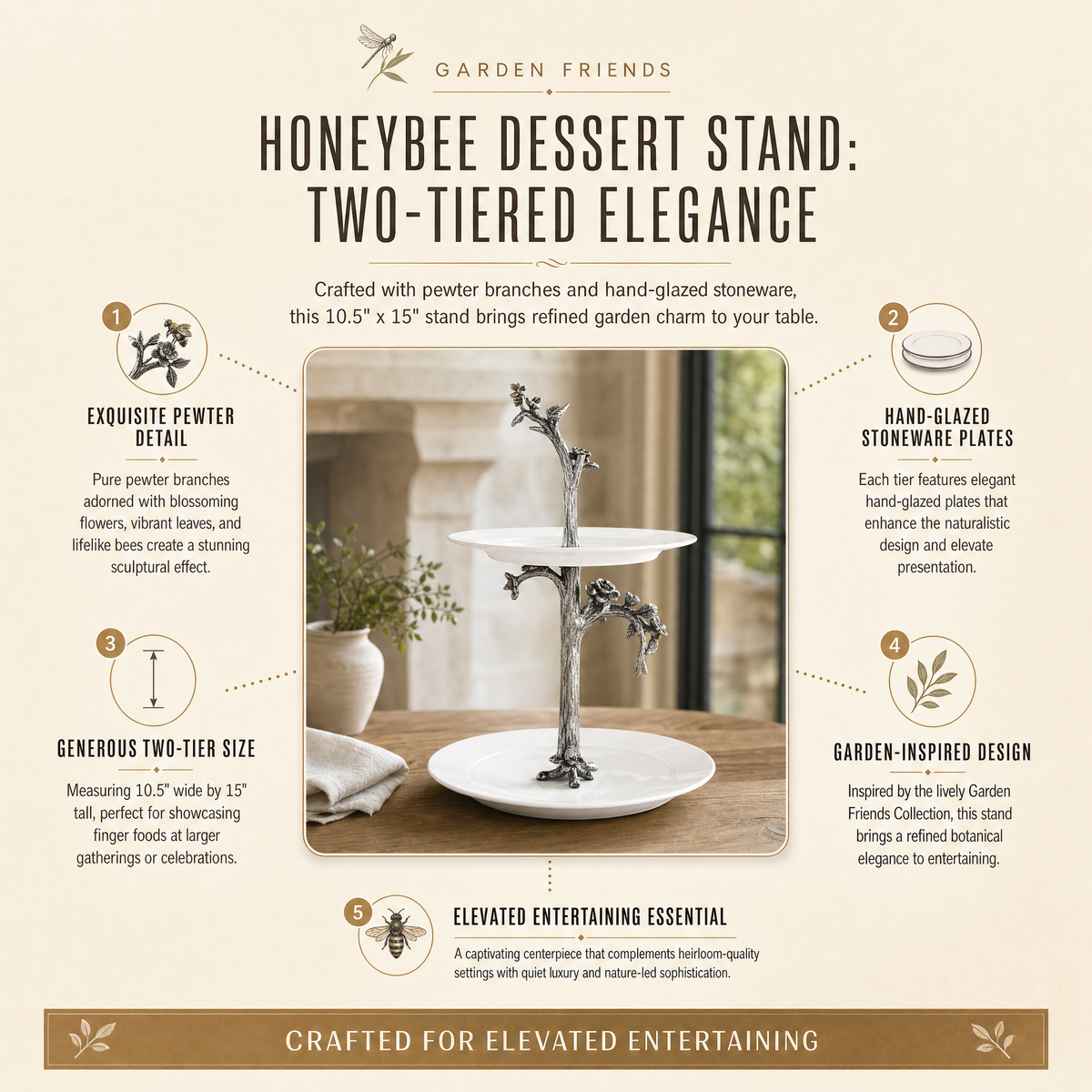 Honeybee Dessert Stand
