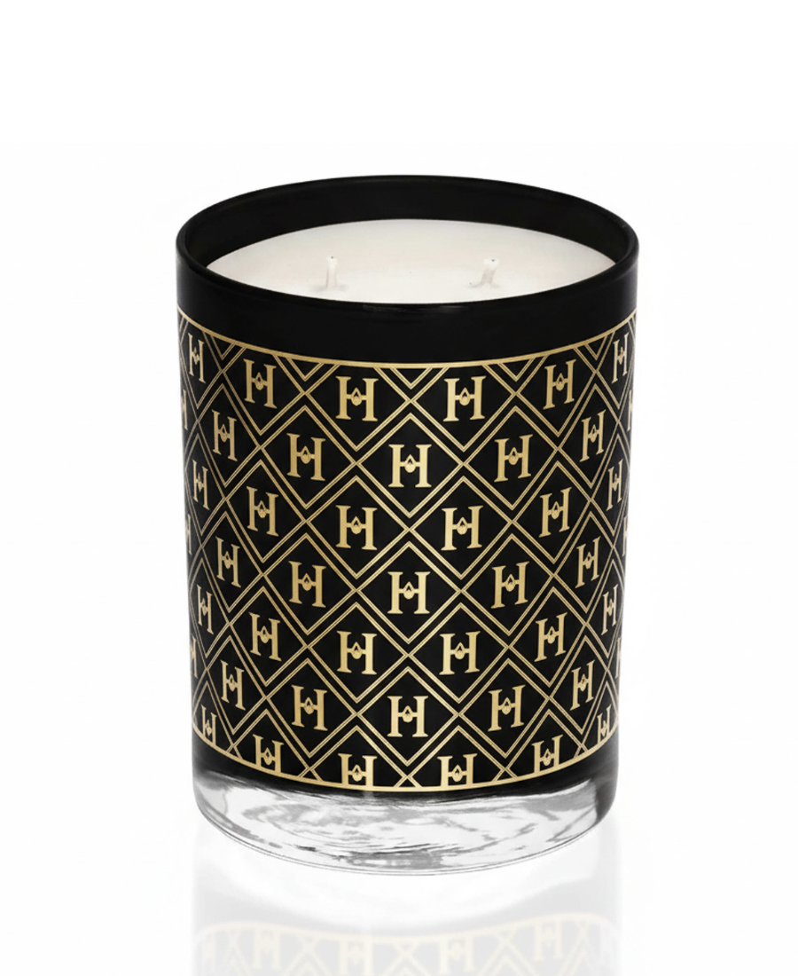 22k Gold and Black Speakeasy Luxury Candle