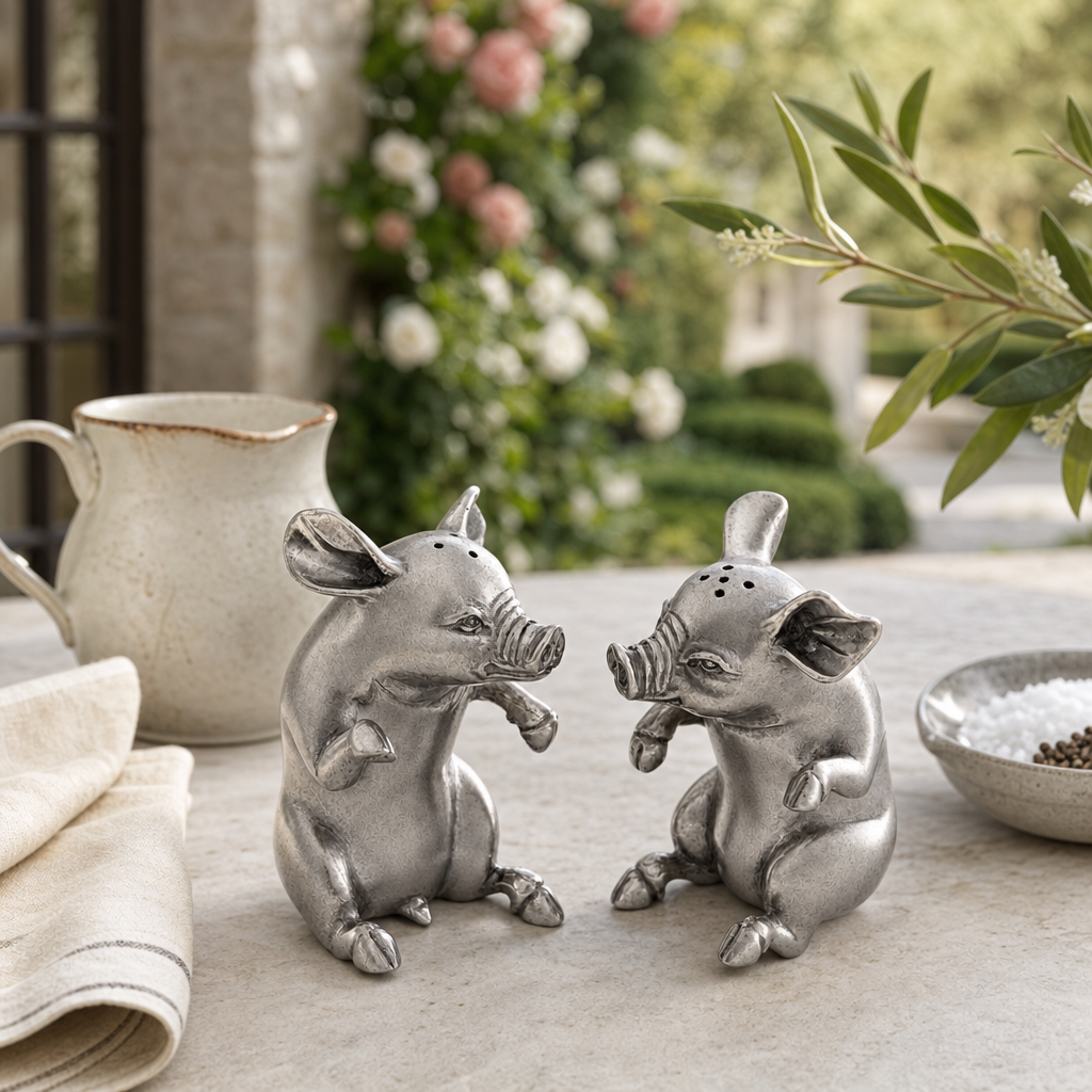 Happy Pigs Salt & Pepper Set