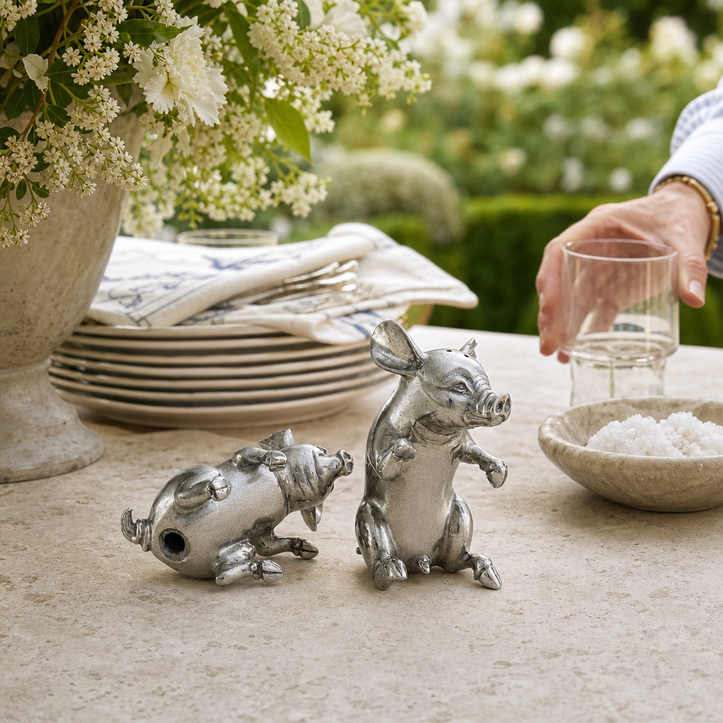 Happy Pigs Salt & Pepper Set