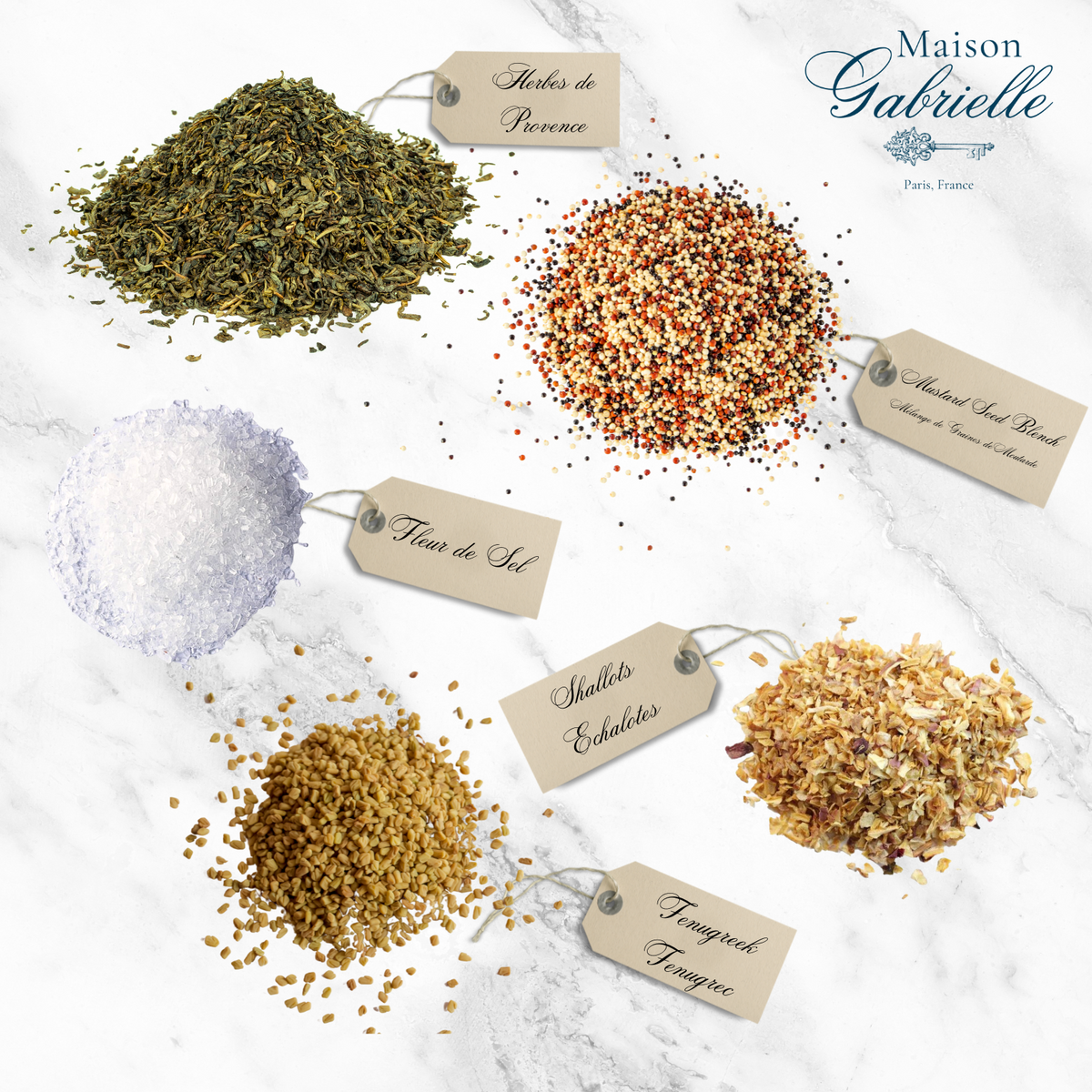 Maison Gabrielle Les 4 Saisons - Seasonal Spice Subscription