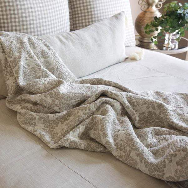 Manta, patrón Jacquard