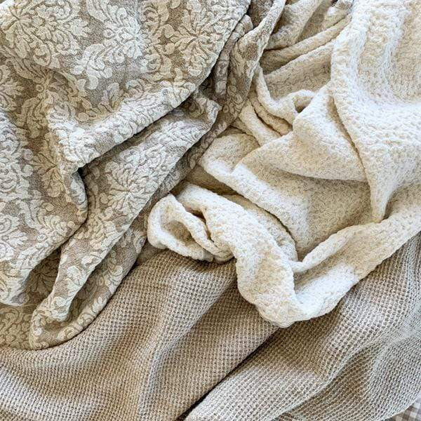 Manta, patrón Jacquard