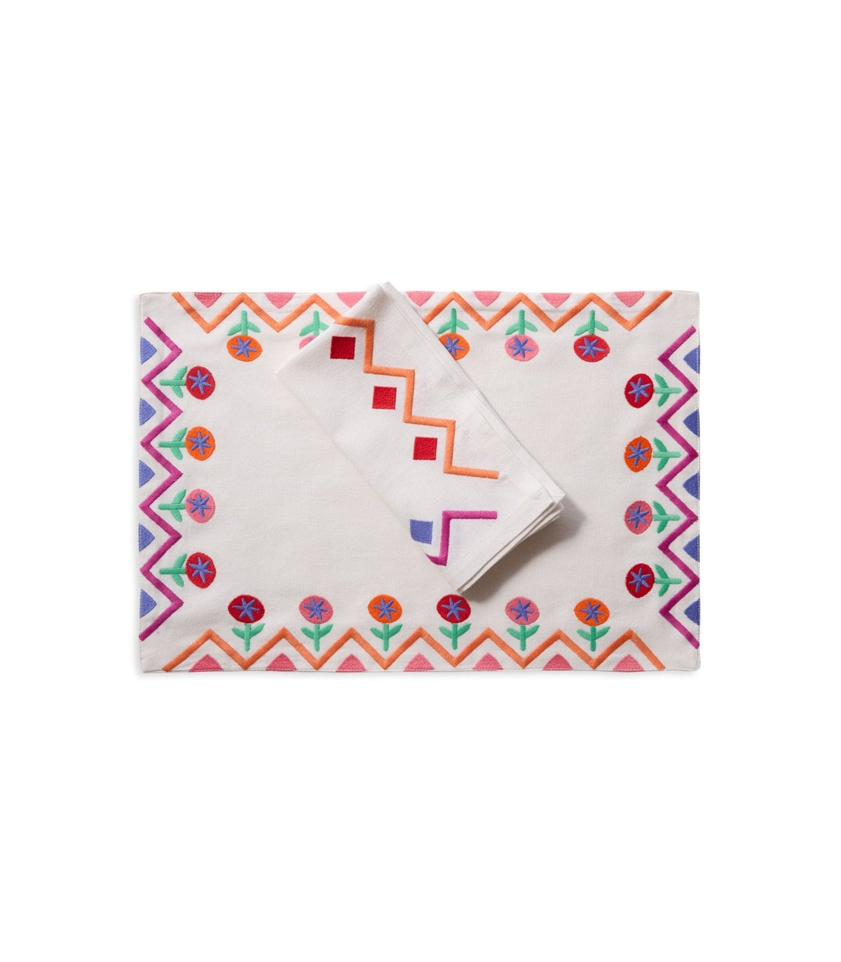 Tropical ZigZag Placemat (Set of 4)