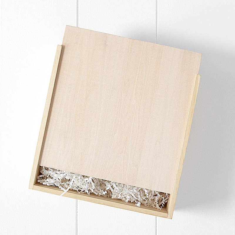 Unfinished Wood Gift Box