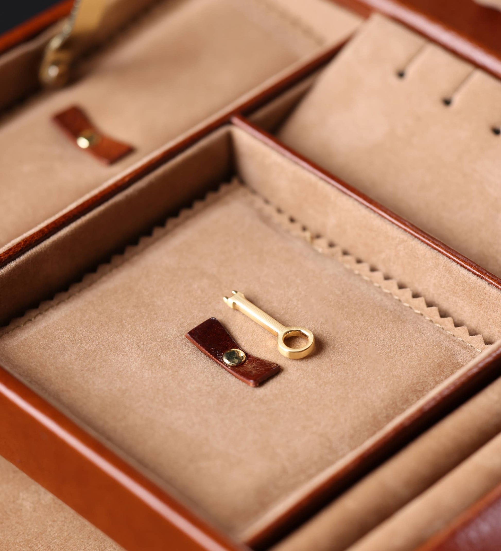 Italian Leather Jewelry Box - The Portrait of a Lady