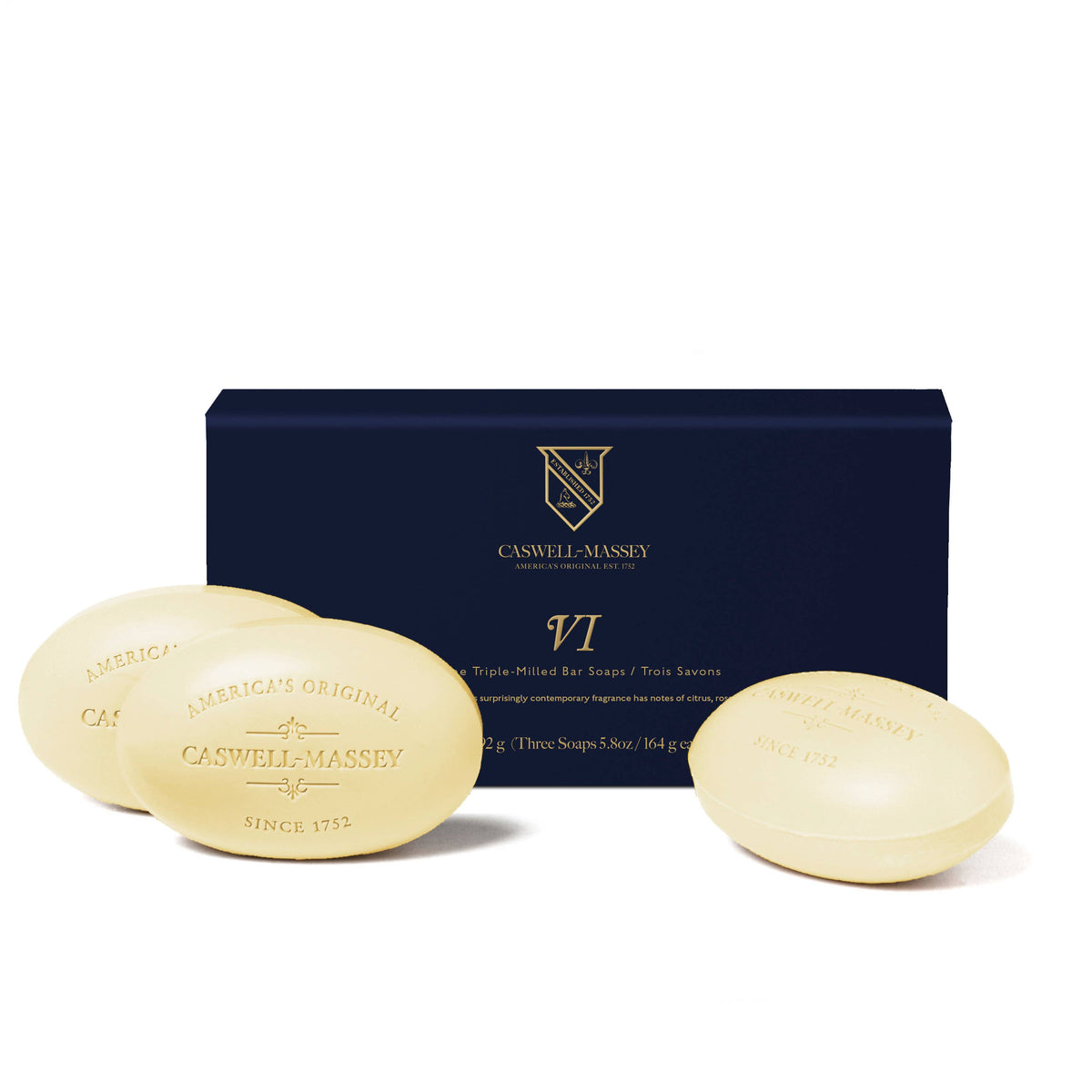Number Six Bar Soap- 3-Soap Set