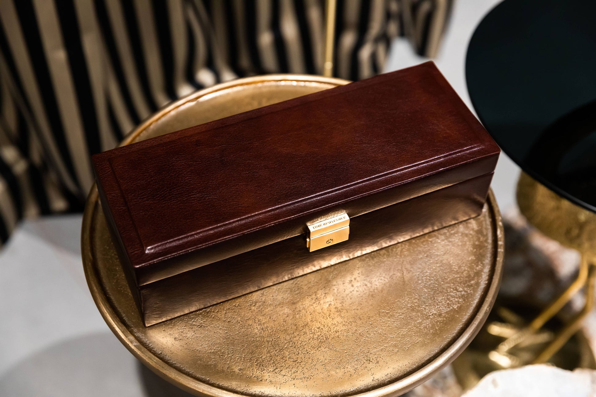 Italian Leather Watch Box - Herzog