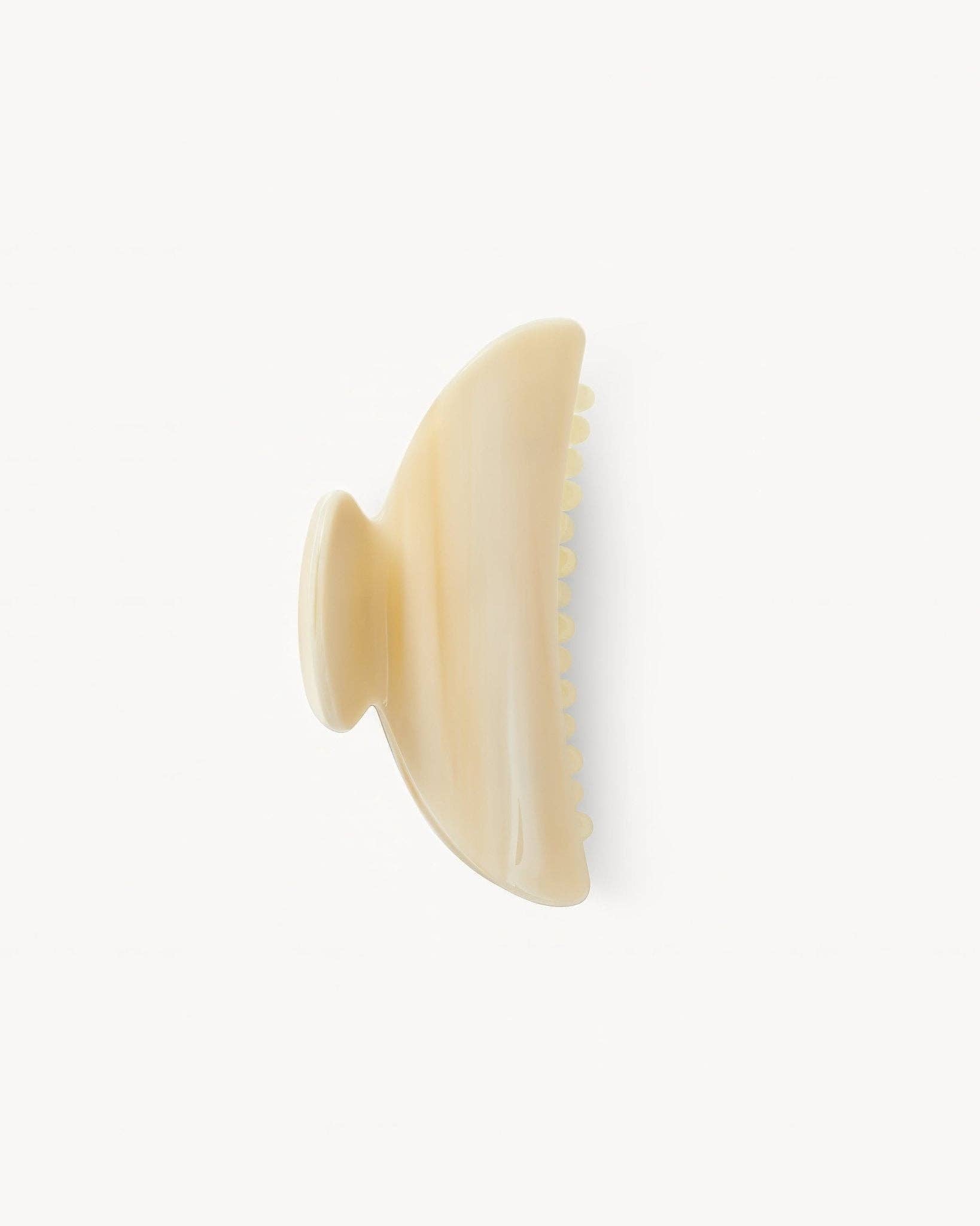 Midi Heirloom Claw in Alabaster