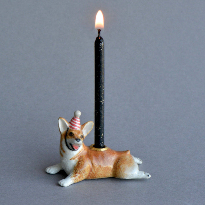 Adorno para tarta de Corgi