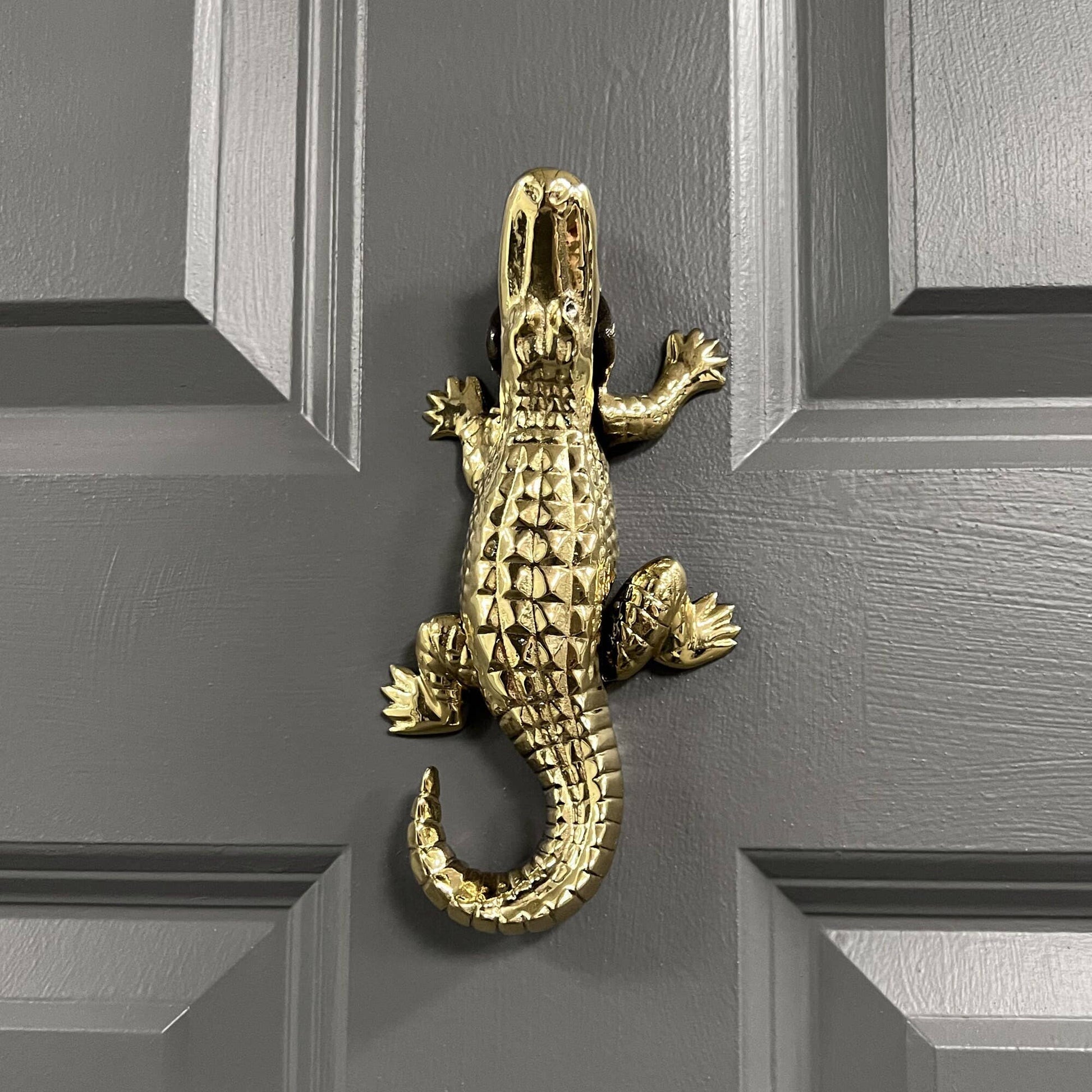 Alligator Door Knocker - Standard Size - Maison and Mer