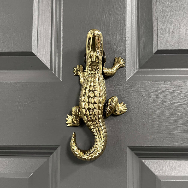 Alligator Door Knocker - Standard Size - Maison and Mer