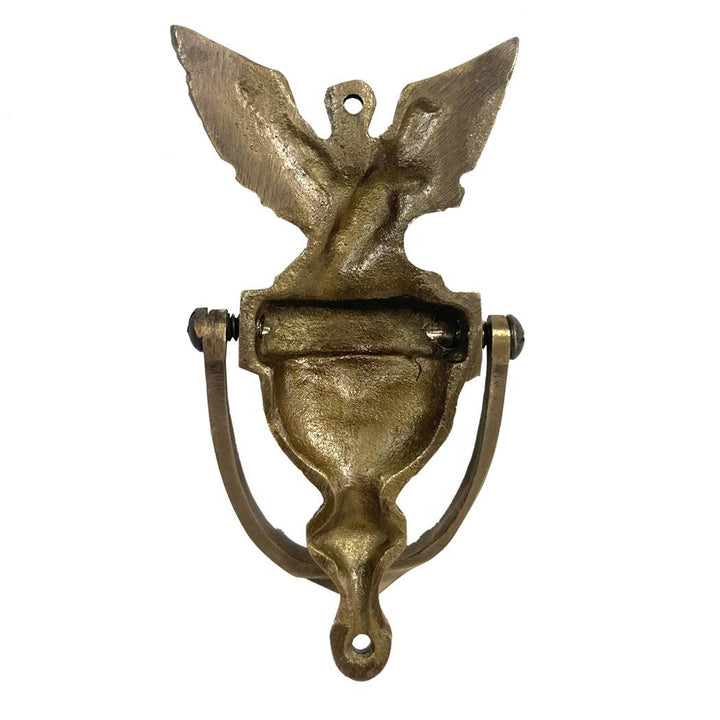 Antiqued Brass American Eagle Door Knocker - Maison and Mer