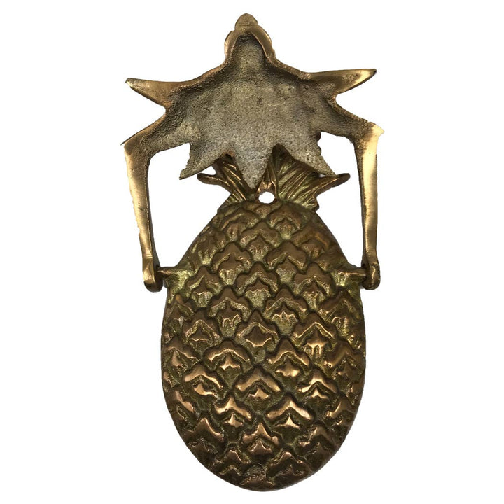 Antiqued Brass Pineapple Door Knocker - Maison and Mer