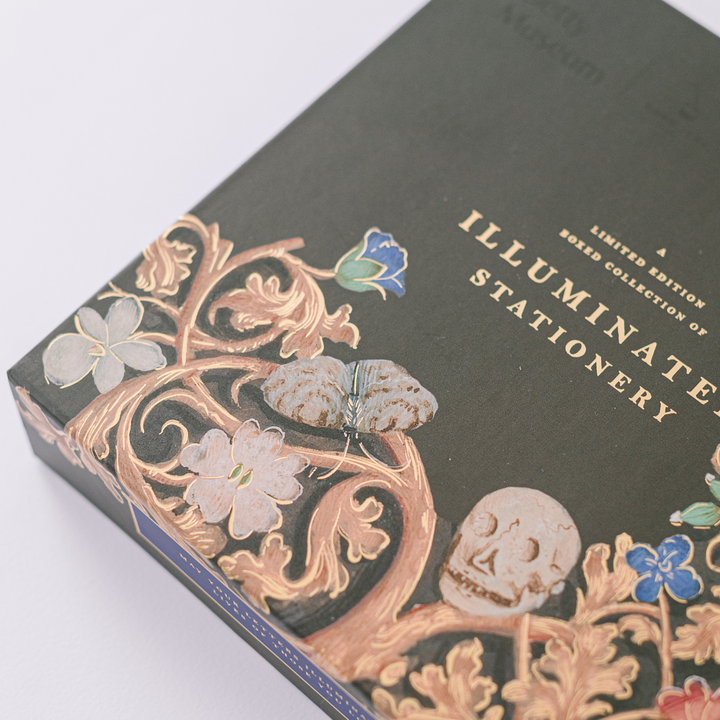 Skull Illumination Luxury Stationery Set -Getty Museum Limited Edition