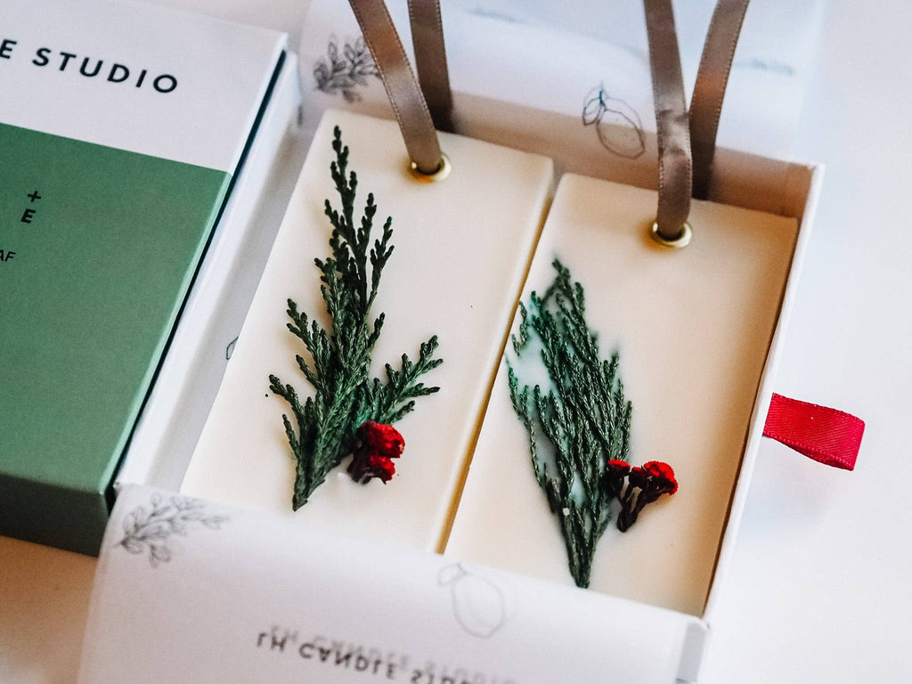 Closet wax bar/Ornaments - Pine + Sage