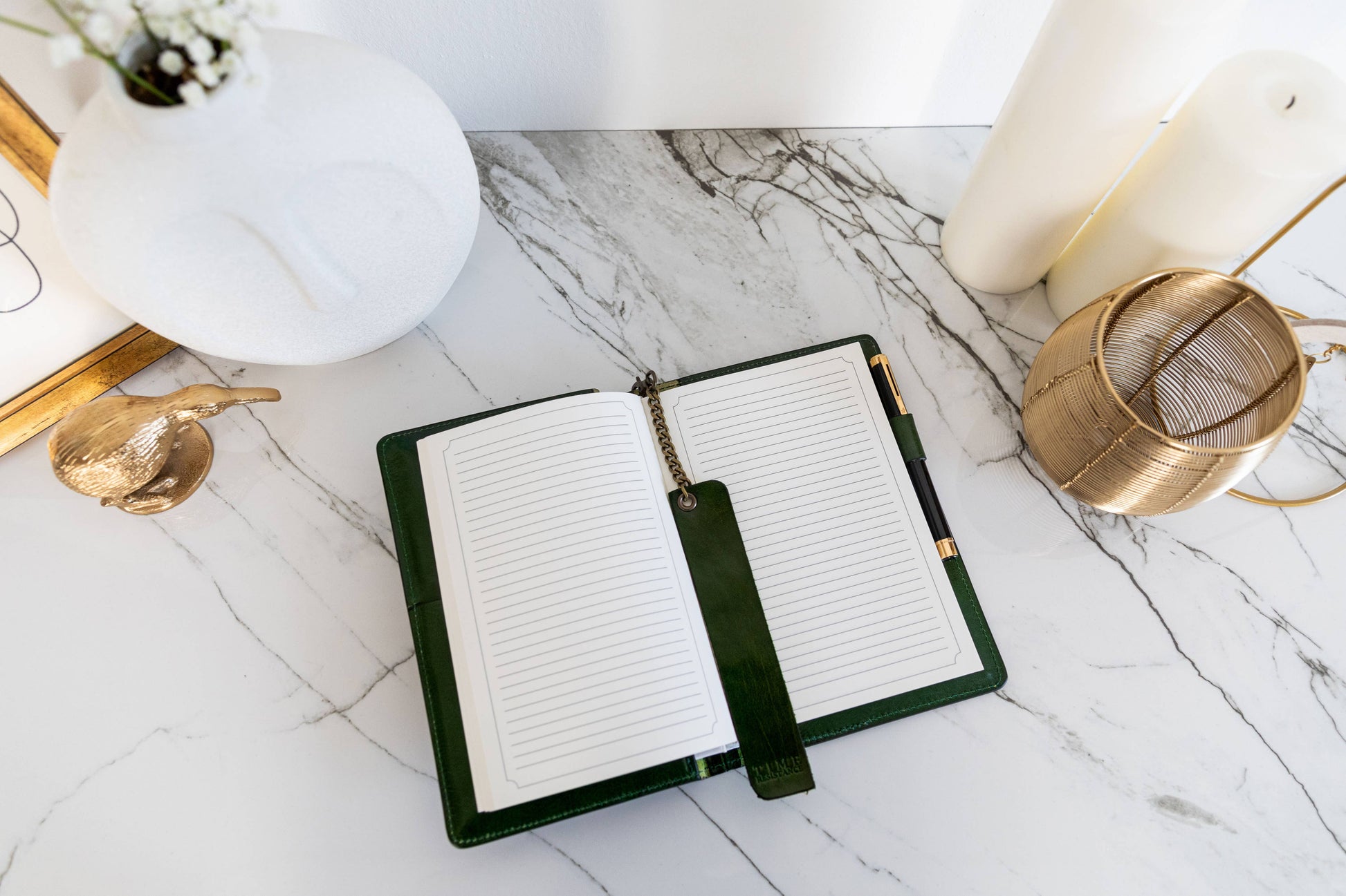 Leather Journal with A5 Notepad - The Diary of a Nobody