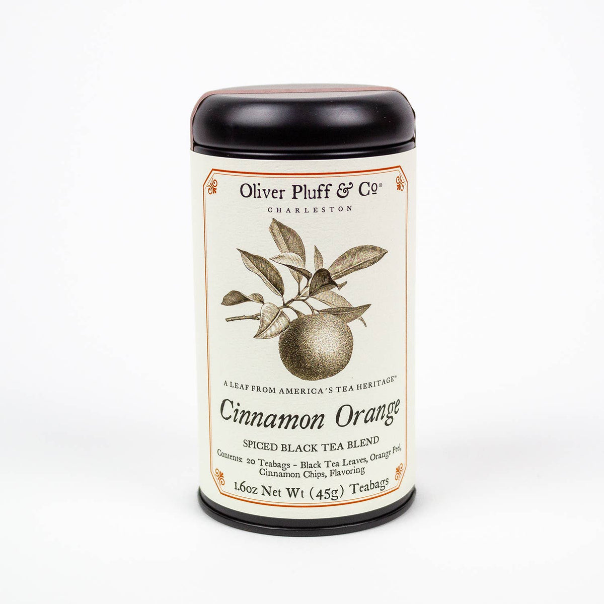 Cinnamon Orange Spice - 20 Teabags in Signature Tea Tin 1.6 oz