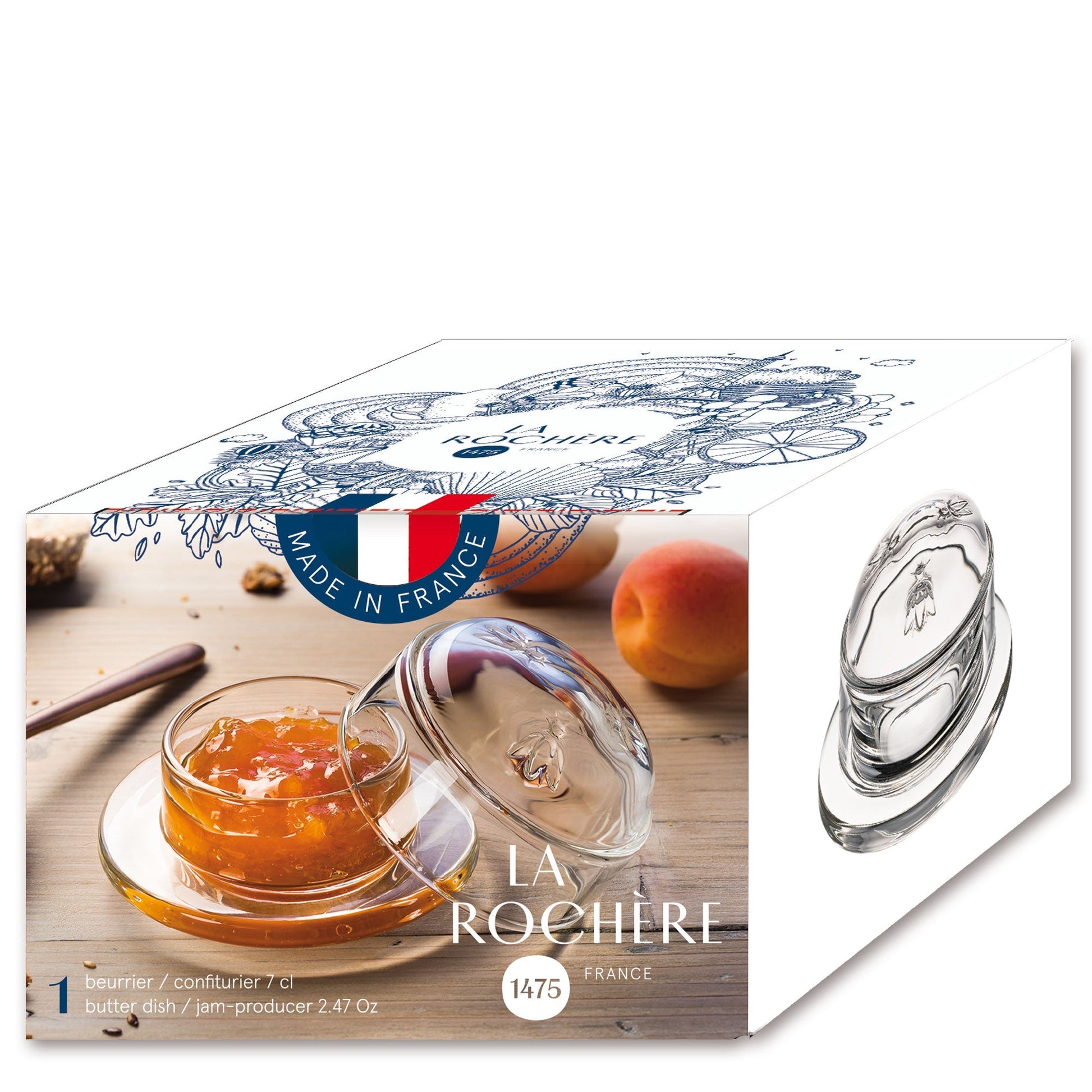 Bee Butter Dish Set - Maison and Mer