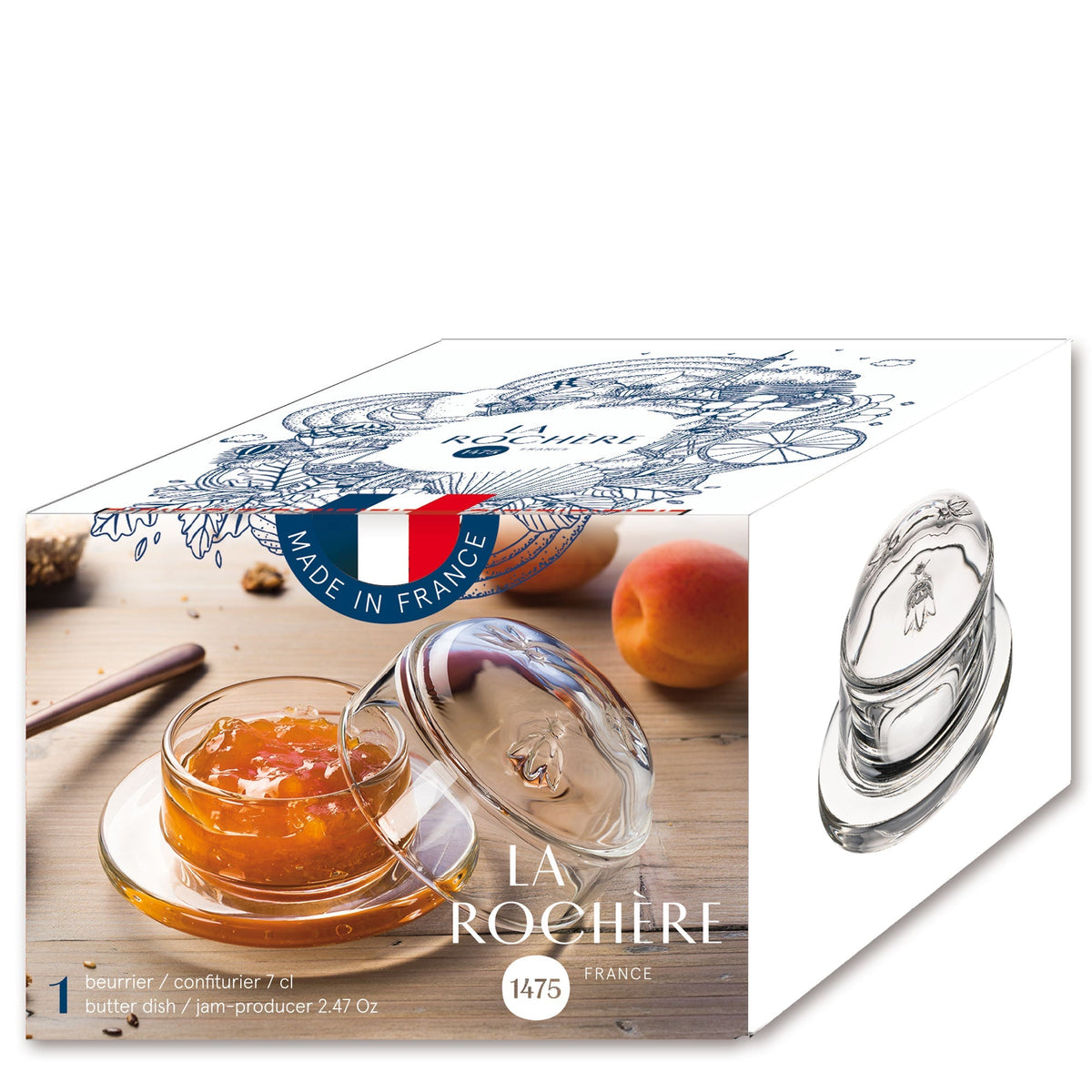 Bee Butter Dish Set - Maison and Mer