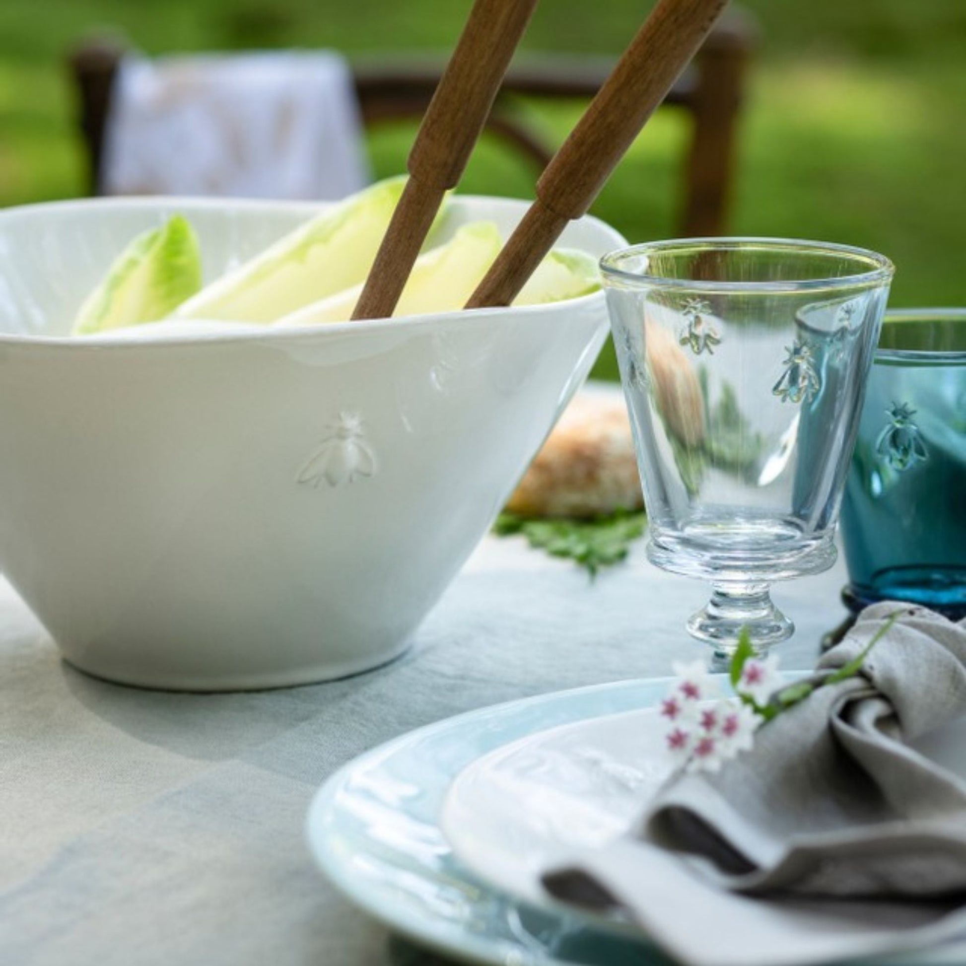 Bee Ceramic Serving Bowl - Maison and Mer