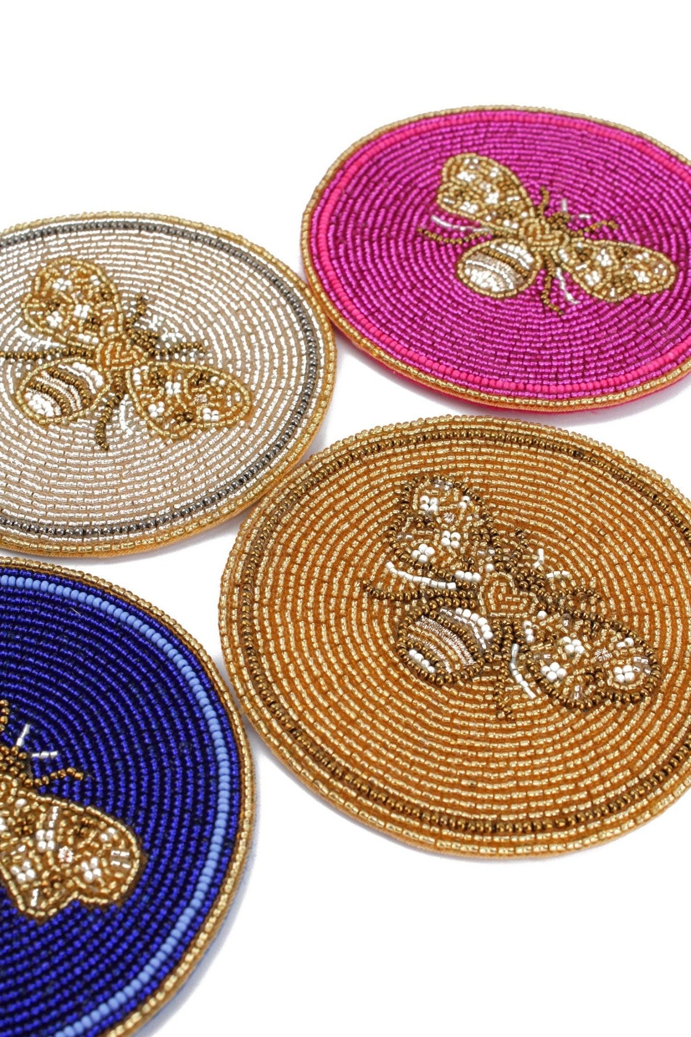 BEE COASTERS SET OF 4 - Maison and Mer