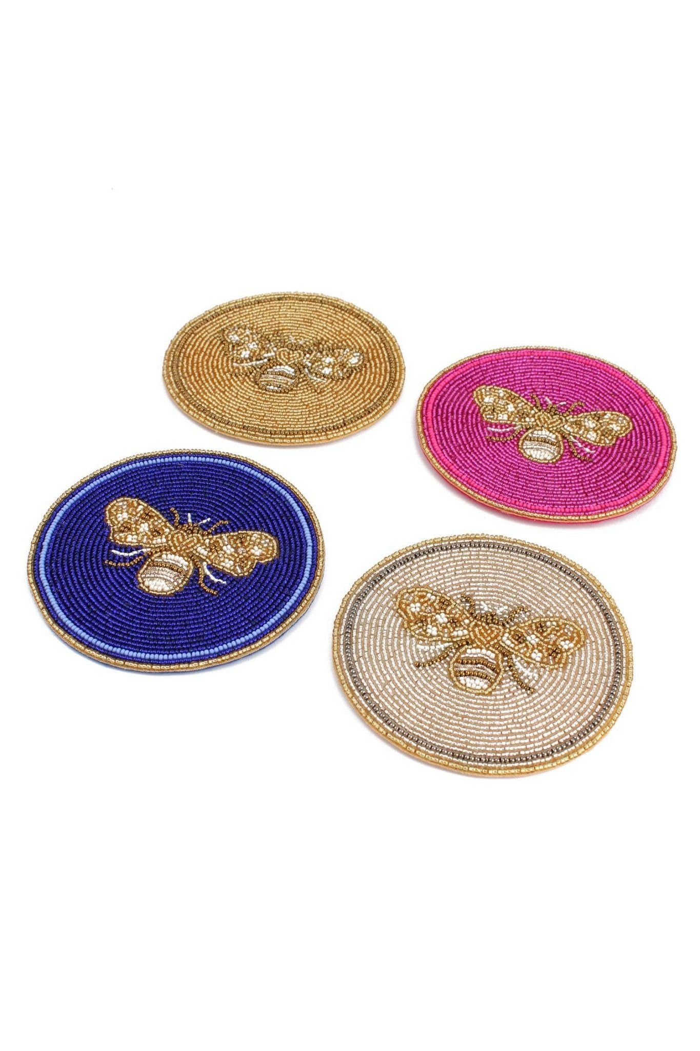 BEE COASTERS SET OF 4 - Maison and Mer