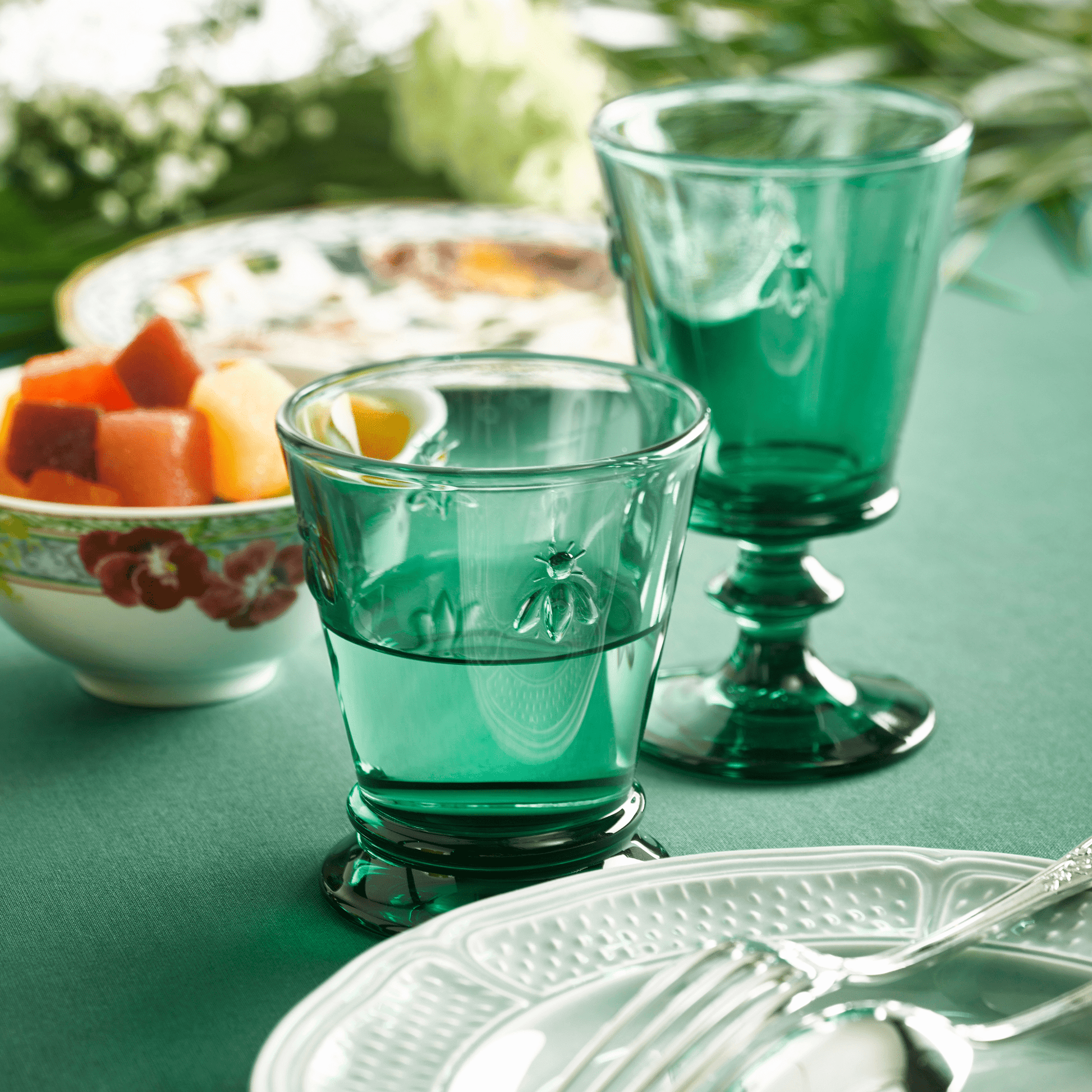 Bee Tumbler Emerald Set - 6 - Maison and Mer