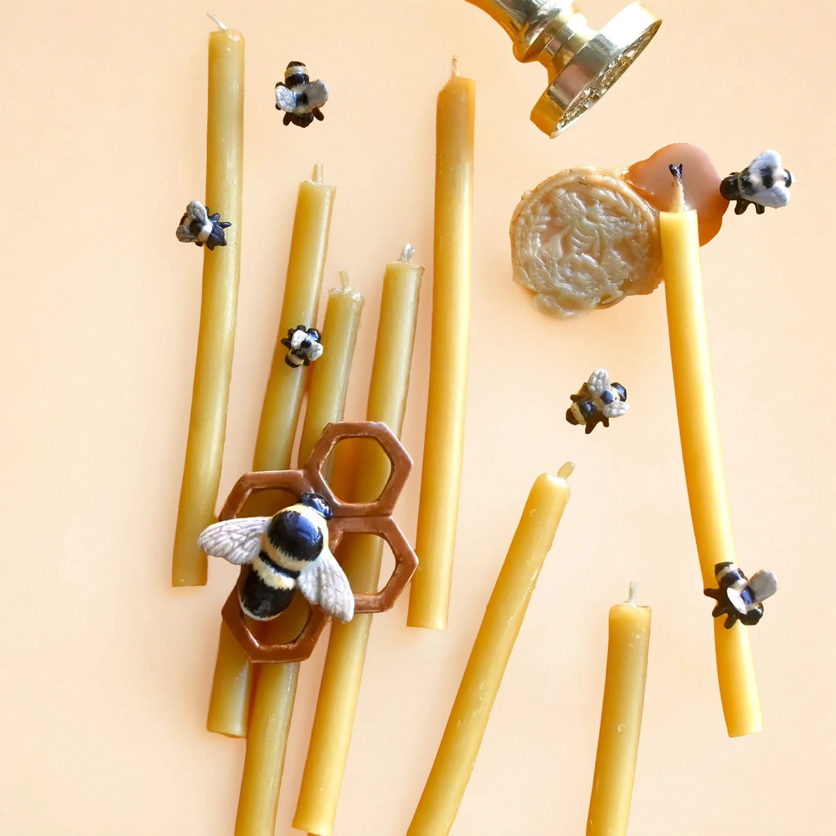 Beeswax Birthday Candle Set of 10 🐝 🎂