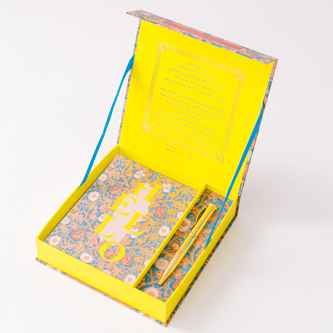 Blue Illumination Luxury Stationery Set - Getty Museum Limited Edition - Maison and Mer