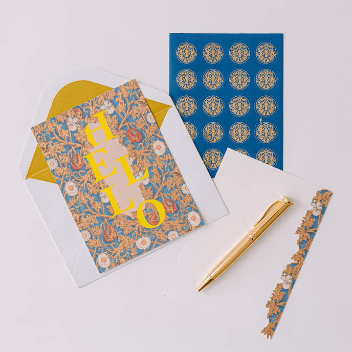 Blue Illumination Luxury Stationery Set - Getty Museum Limited Edition - Maison and Mer