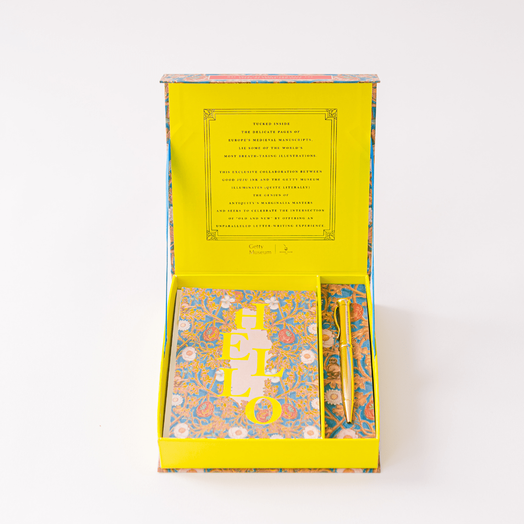 Blue Illumination Luxury Stationery Set - Getty Museum Limited Edition - Maison and Mer