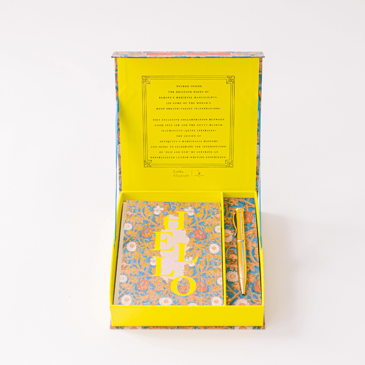 Blue Illumination Luxury Stationery Set - Getty Museum Limited Edition - Maison and Mer