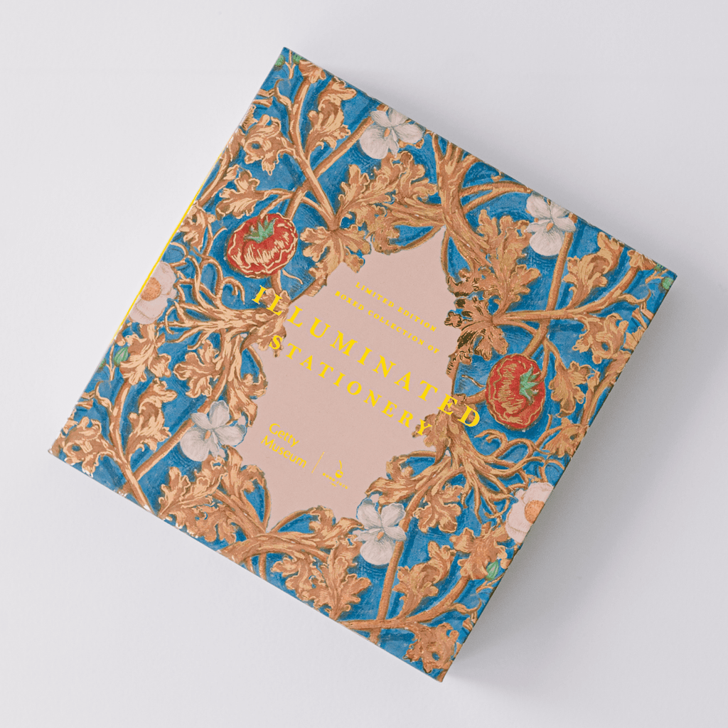 Blue Illumination Luxury Stationery Set - Getty Museum Limited Edition - Maison and Mer