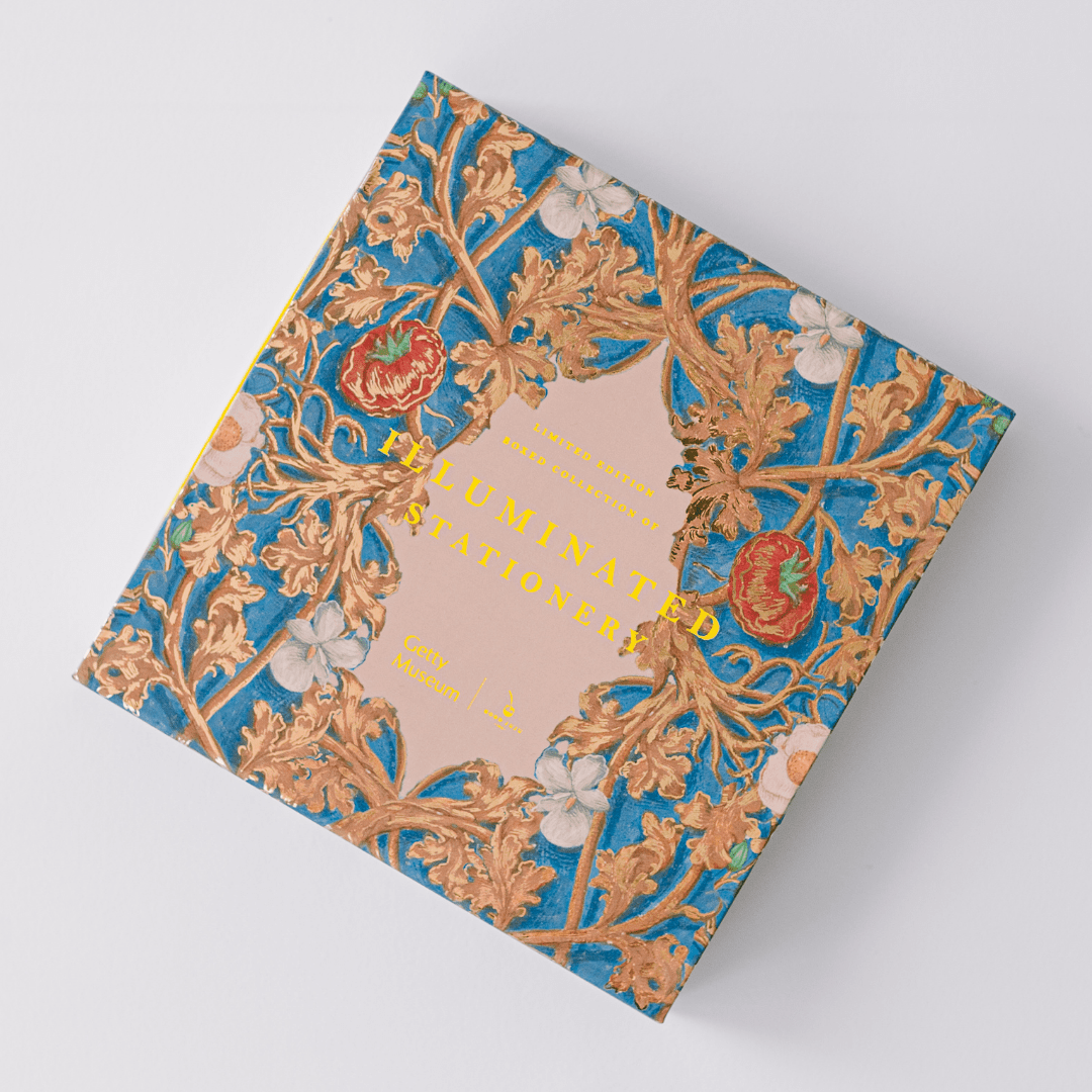 Blue Illumination Luxury Stationery Set - Getty Museum Limited Edition - Maison and Mer