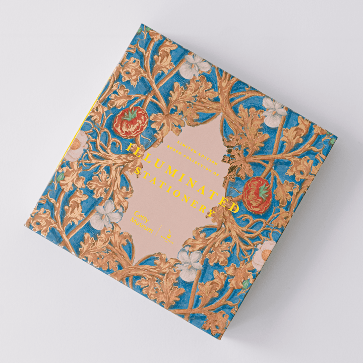 Blue Illumination Luxury Stationery Set - Getty Museum Limited Edition - Maison and Mer